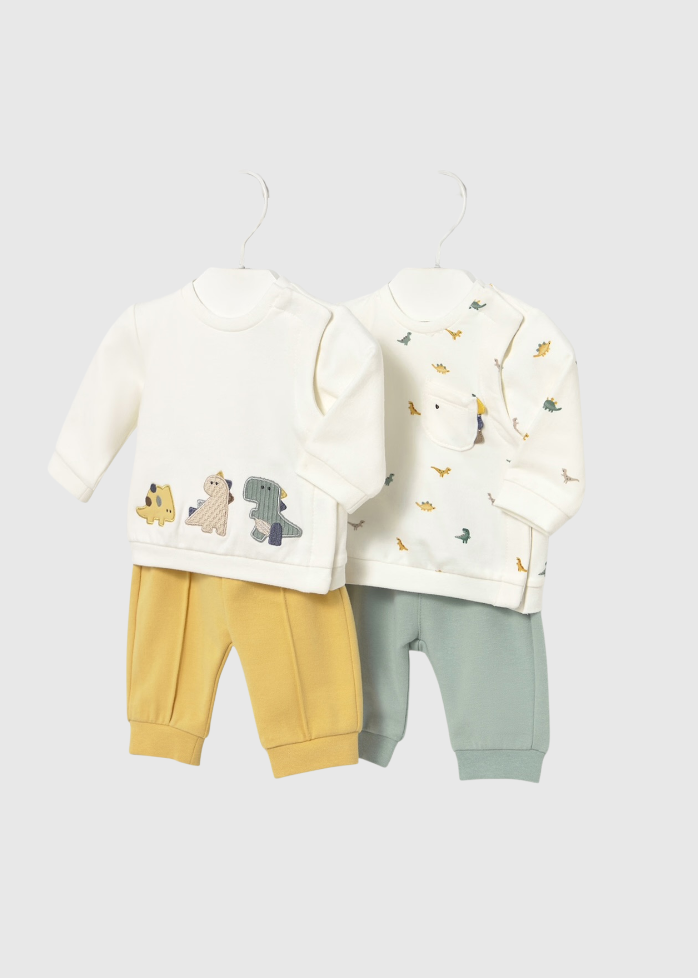 Conjunto Punto 2 Piezas Dinoaurios Pequeños