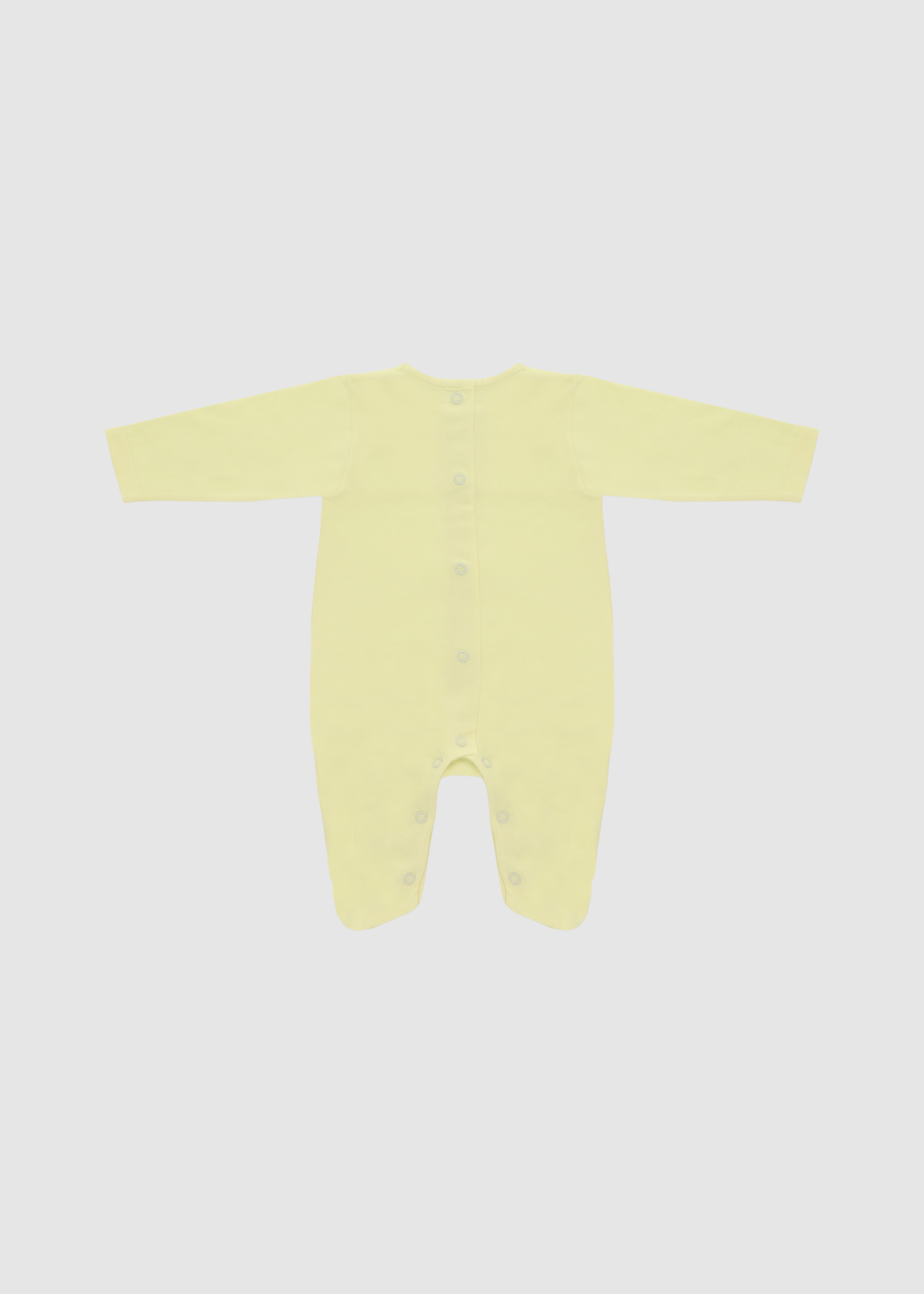 Pelele interlock amarillo