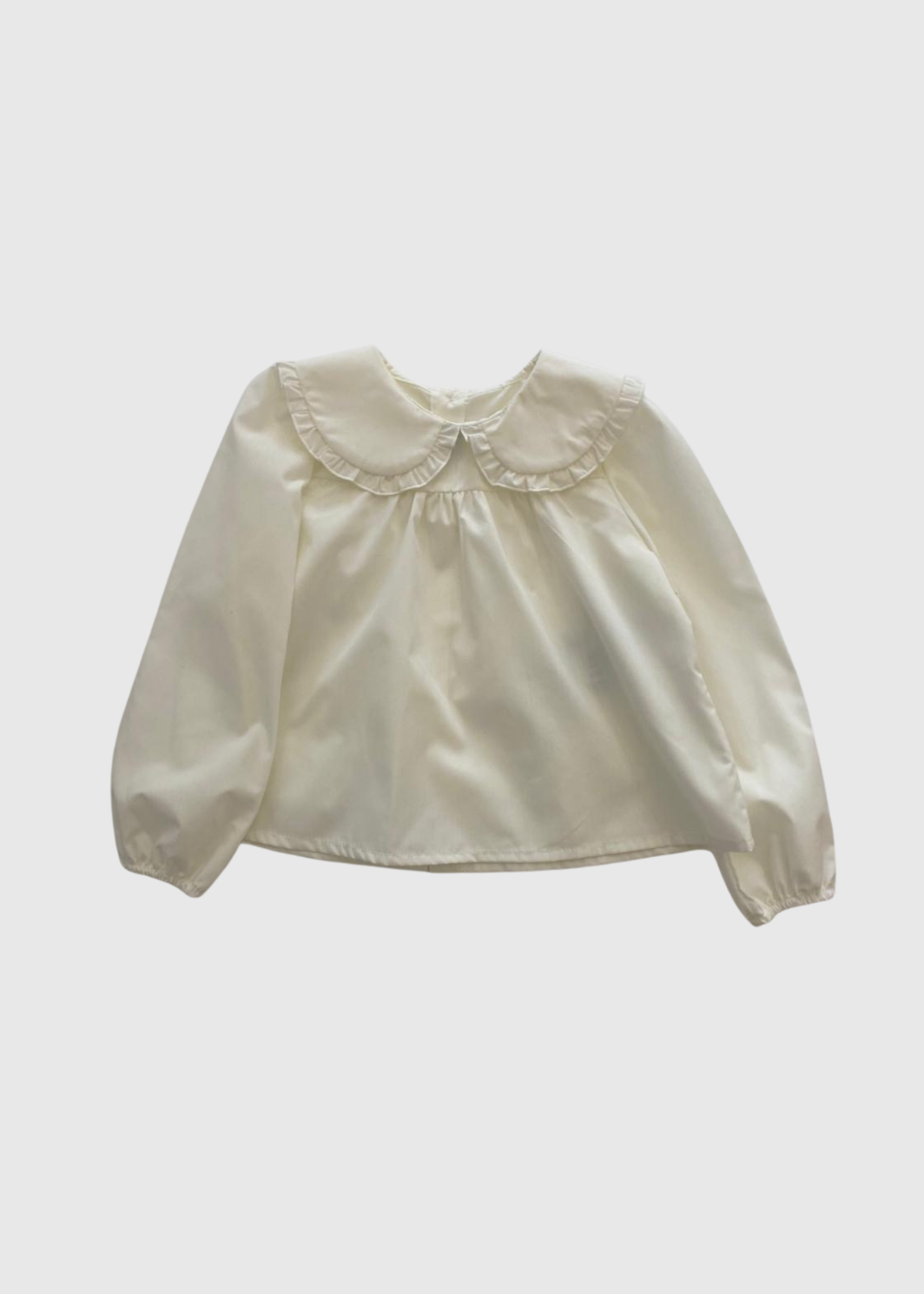 Blusa Lisa Con Talle Alto