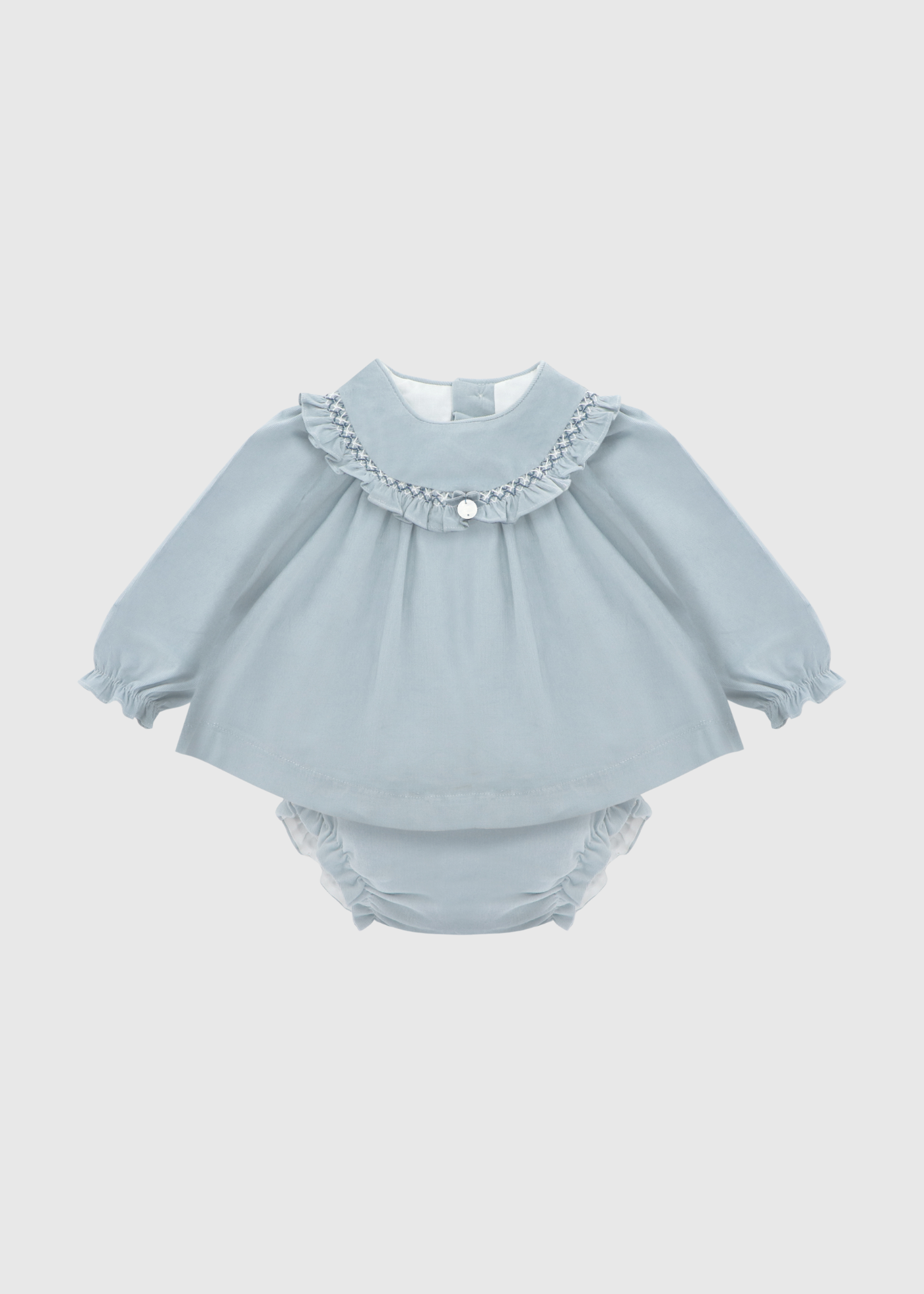 Conjunto de Algodón Celeste