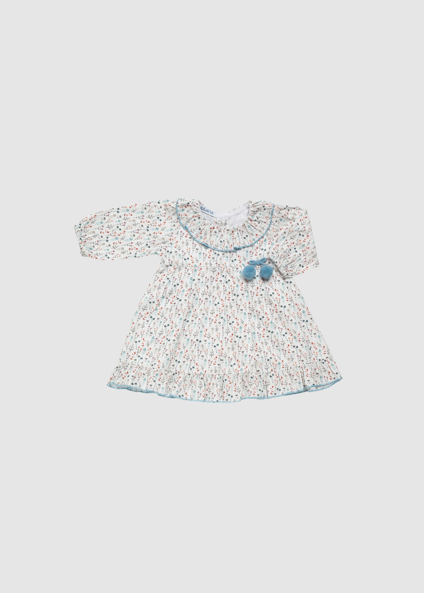 Vestido enterizo ramitas