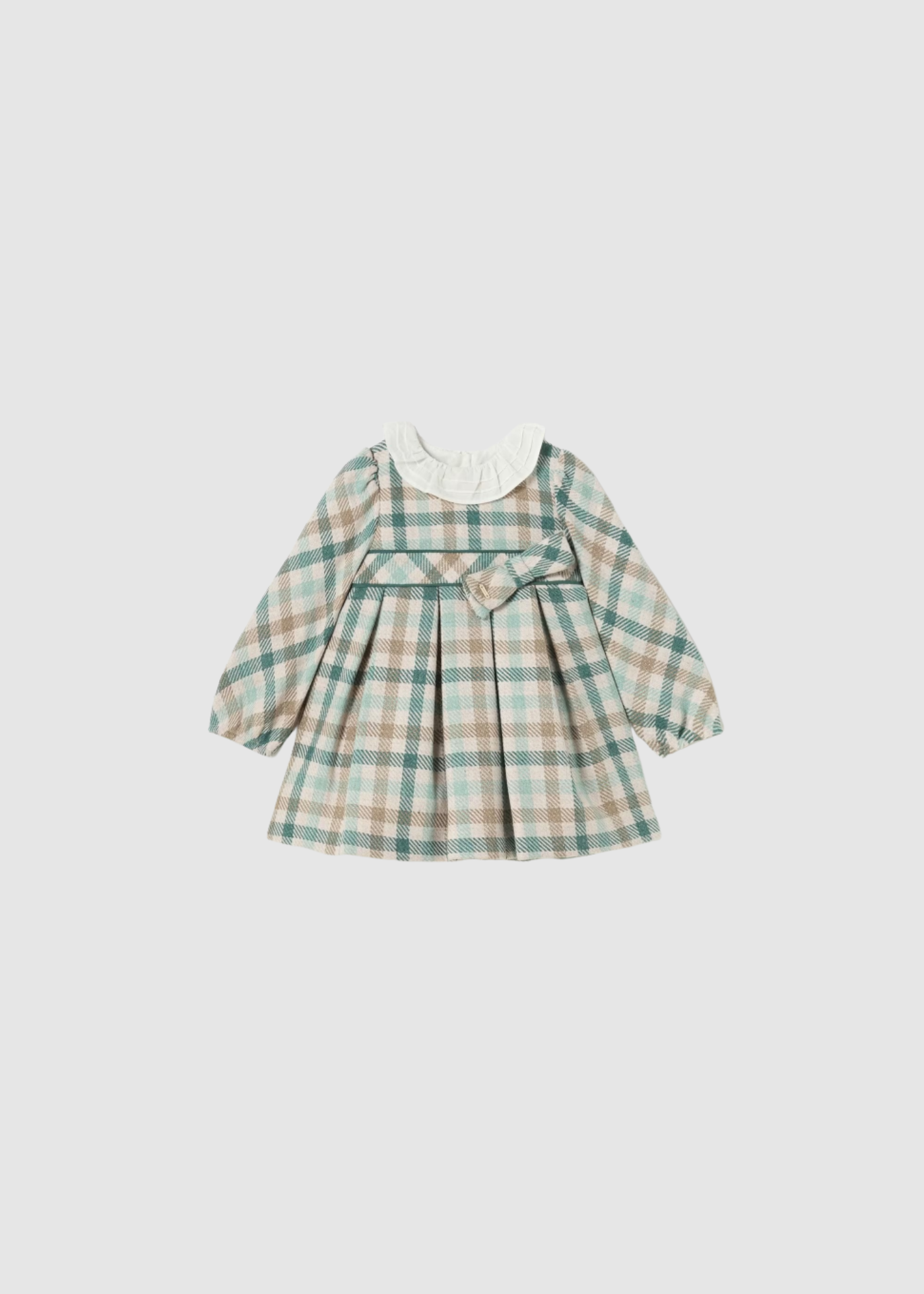 Vestido cuadros olan