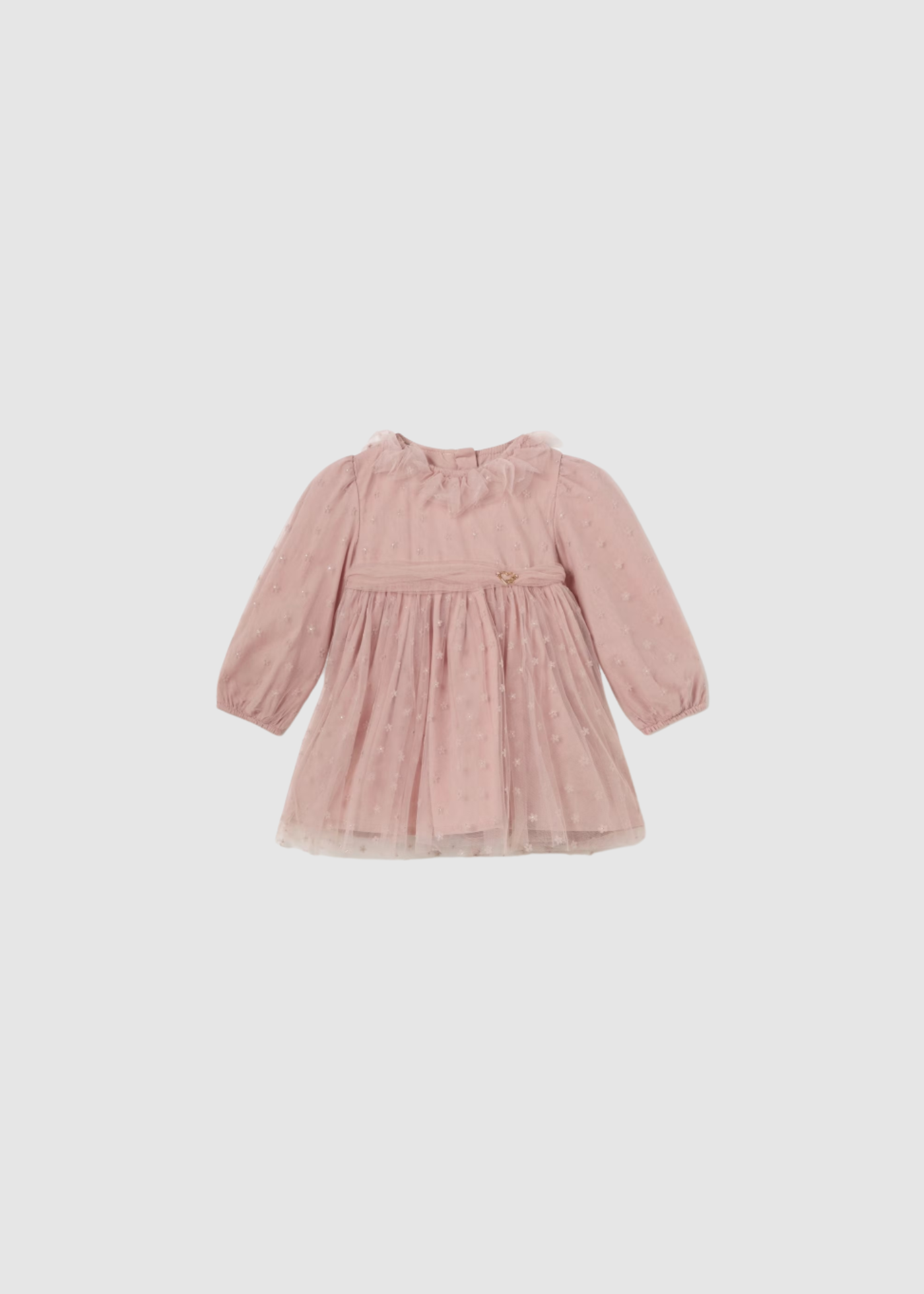 Vestido tul con flores