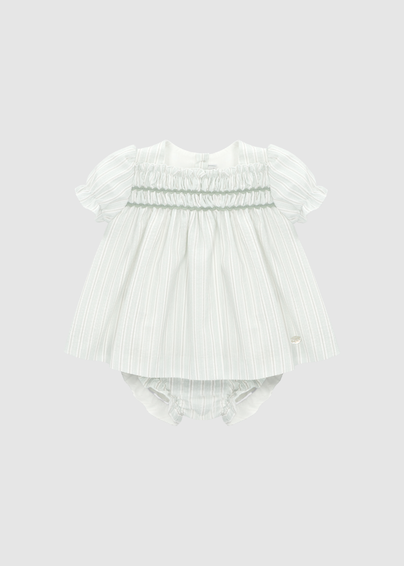 Vestido con braga Verde Salvia
