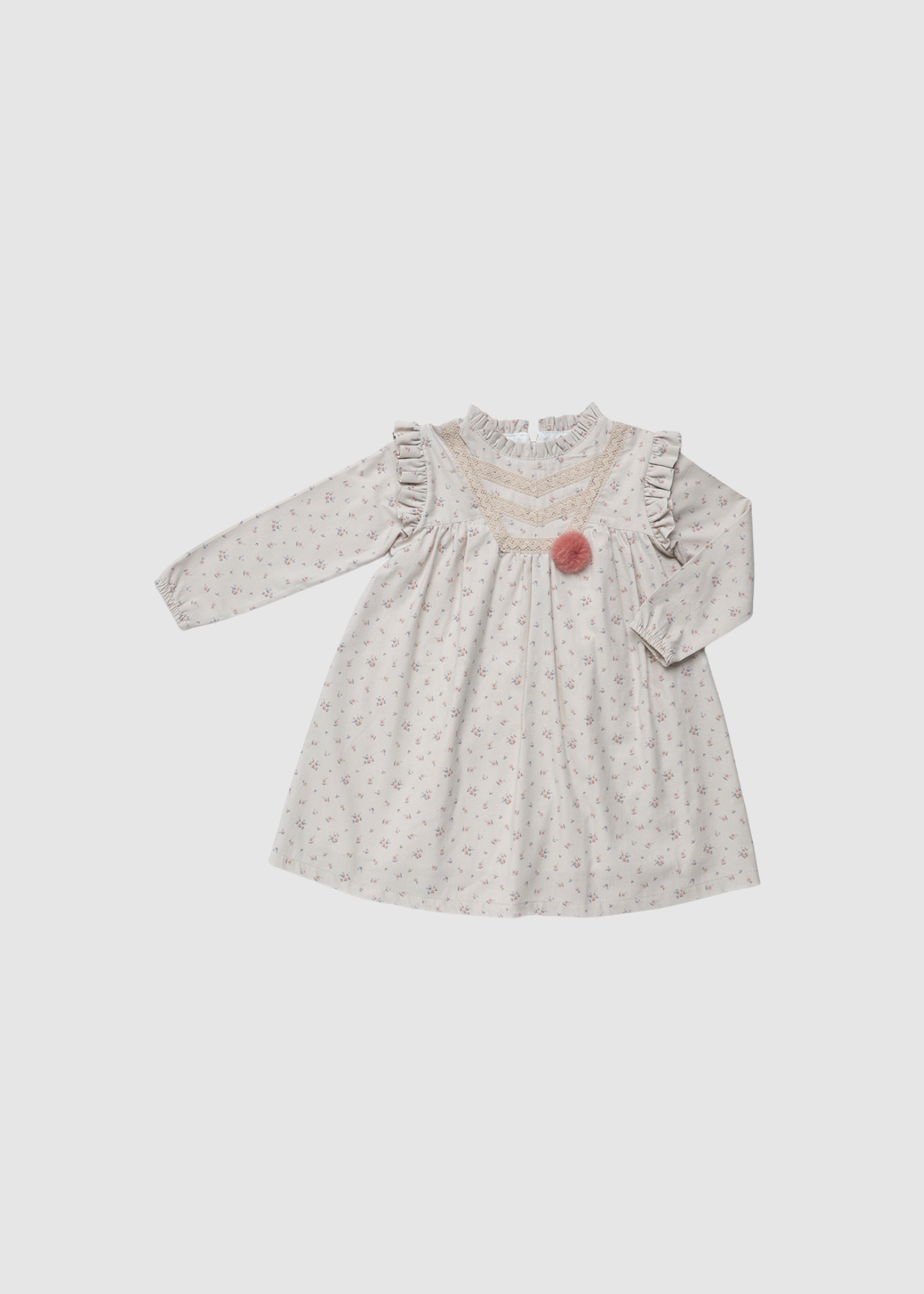 Vestido enterizo florecitas