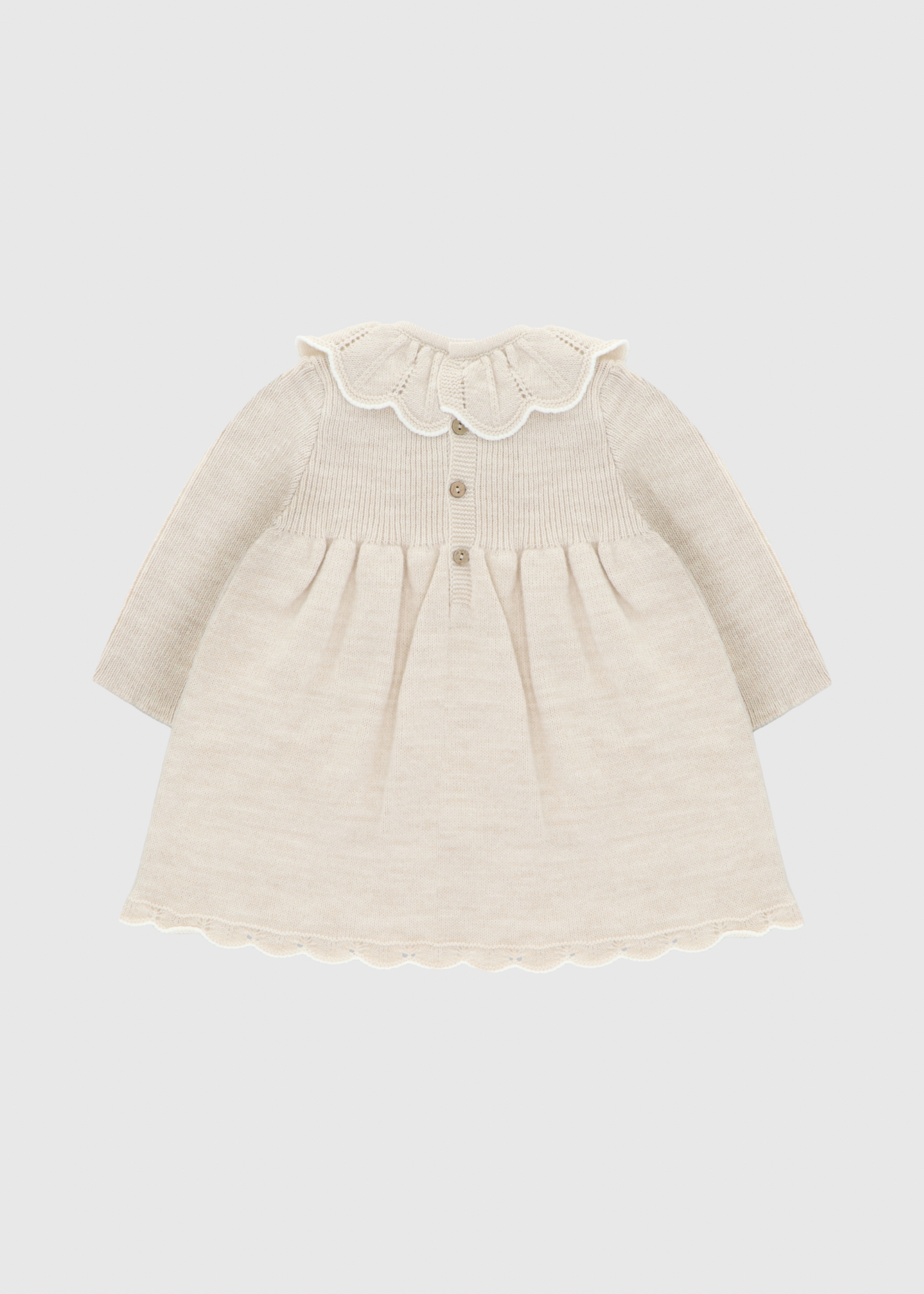Vestido Clásico de Punto