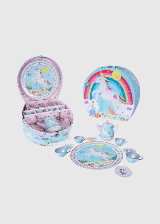 Set de Té Musical Hadas y Arcoíris, 12 Piezas