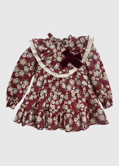 Vestido Canastero De Flores