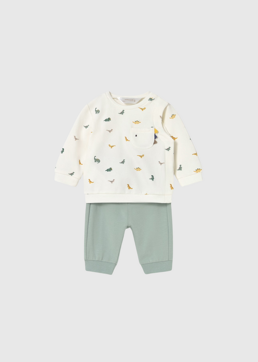 Conjunto Punto 2 Piezas Dinoaurios Pequeños