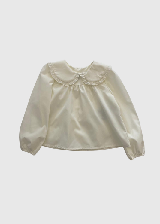 Blusa Lisa Con Talle Alto