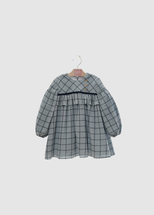 Vestido infantil acuarela