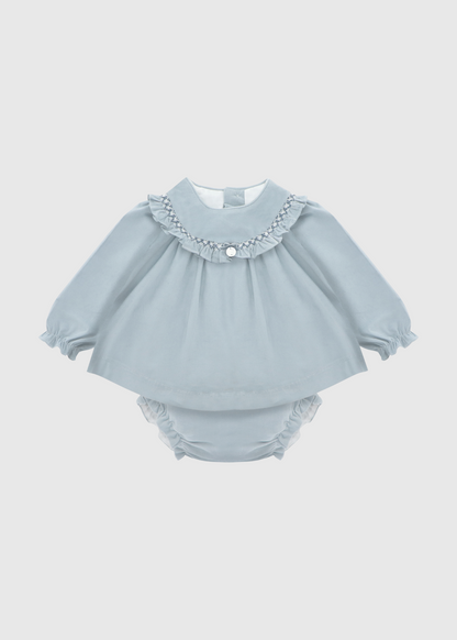 Conjunto de Algodón Celeste