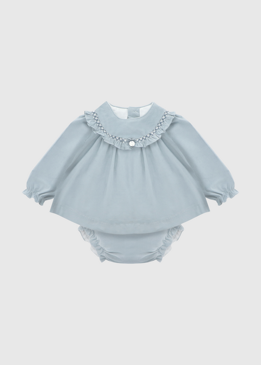 Conjunto de Algodón Celeste