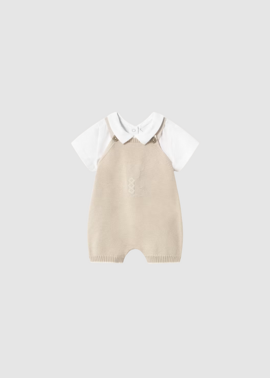 Conjunto peto tricot