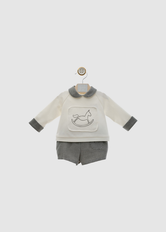 Conjunto baby carboncillo