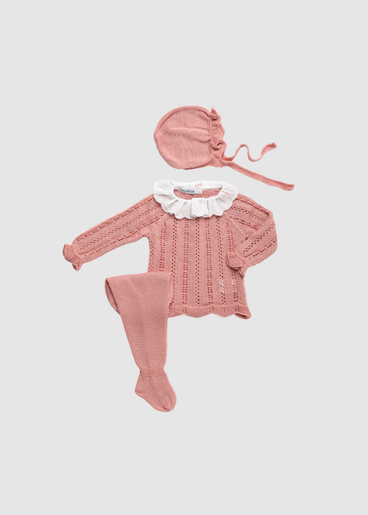 Conjunto 3p. Calados Vertical