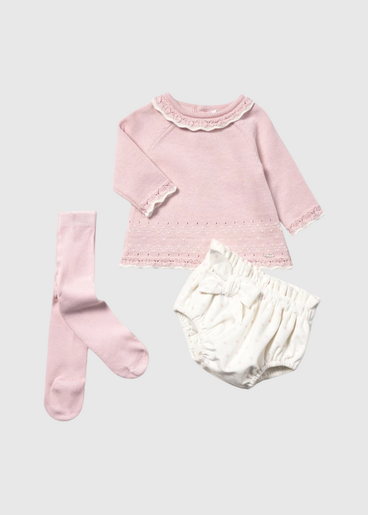 Conjunto Short y Leotardo Tricot