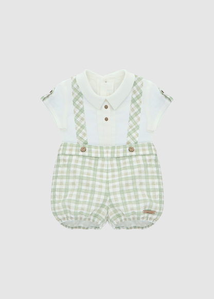 Conjunto de Cuadros Verde Fila