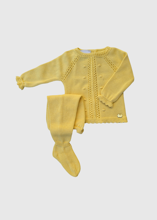 Conjunto 2p. Tachon Trenzas Bodoques