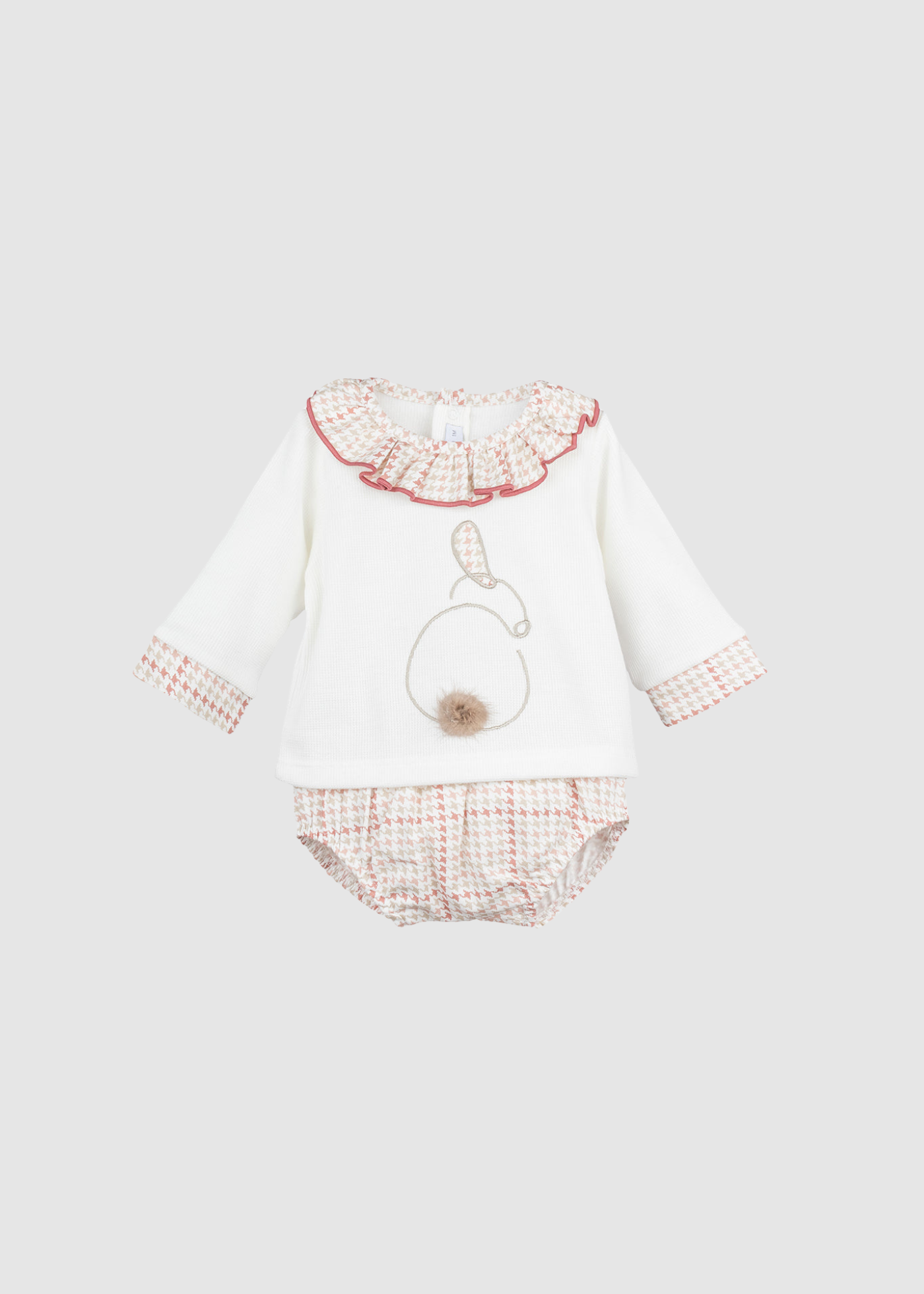 Conjunto pololo genil - nude