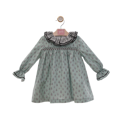 Vestido infantil pinos