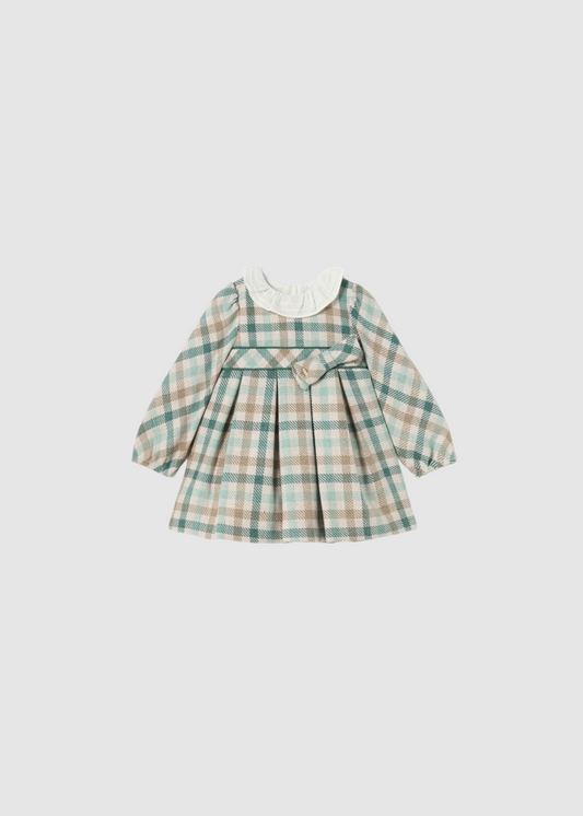 Vestido cuadros olan