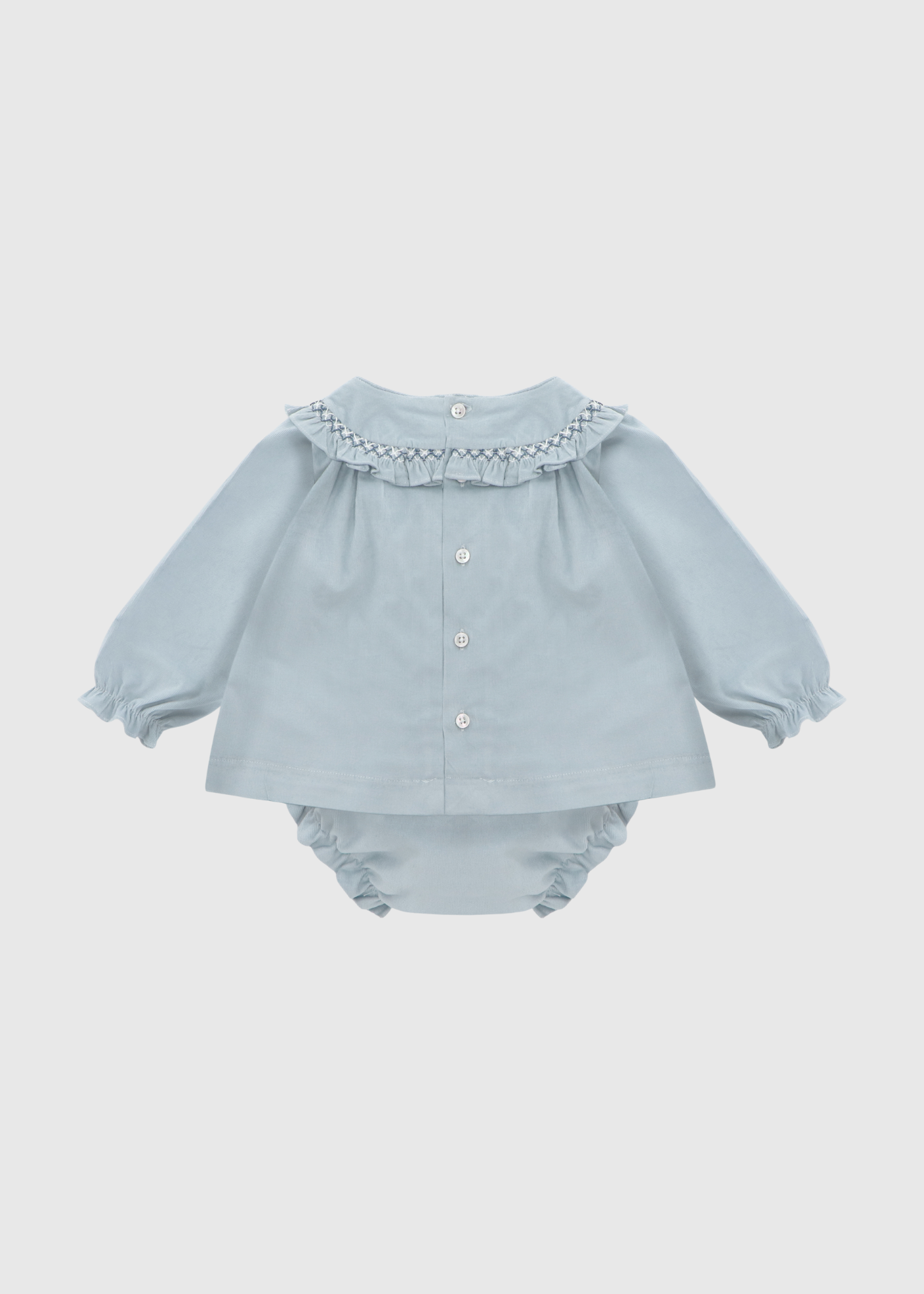 Conjunto de Algodón Celeste