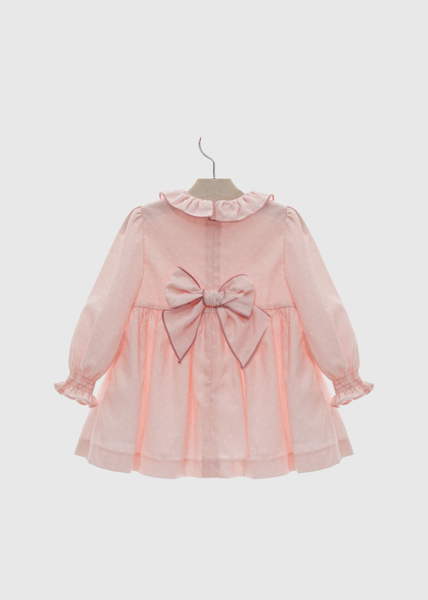 Vestido Rosa Chicle Dot