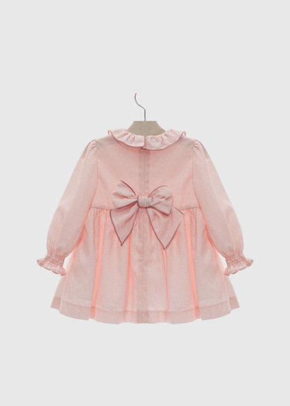 Vestido Rosa Chicle Dot