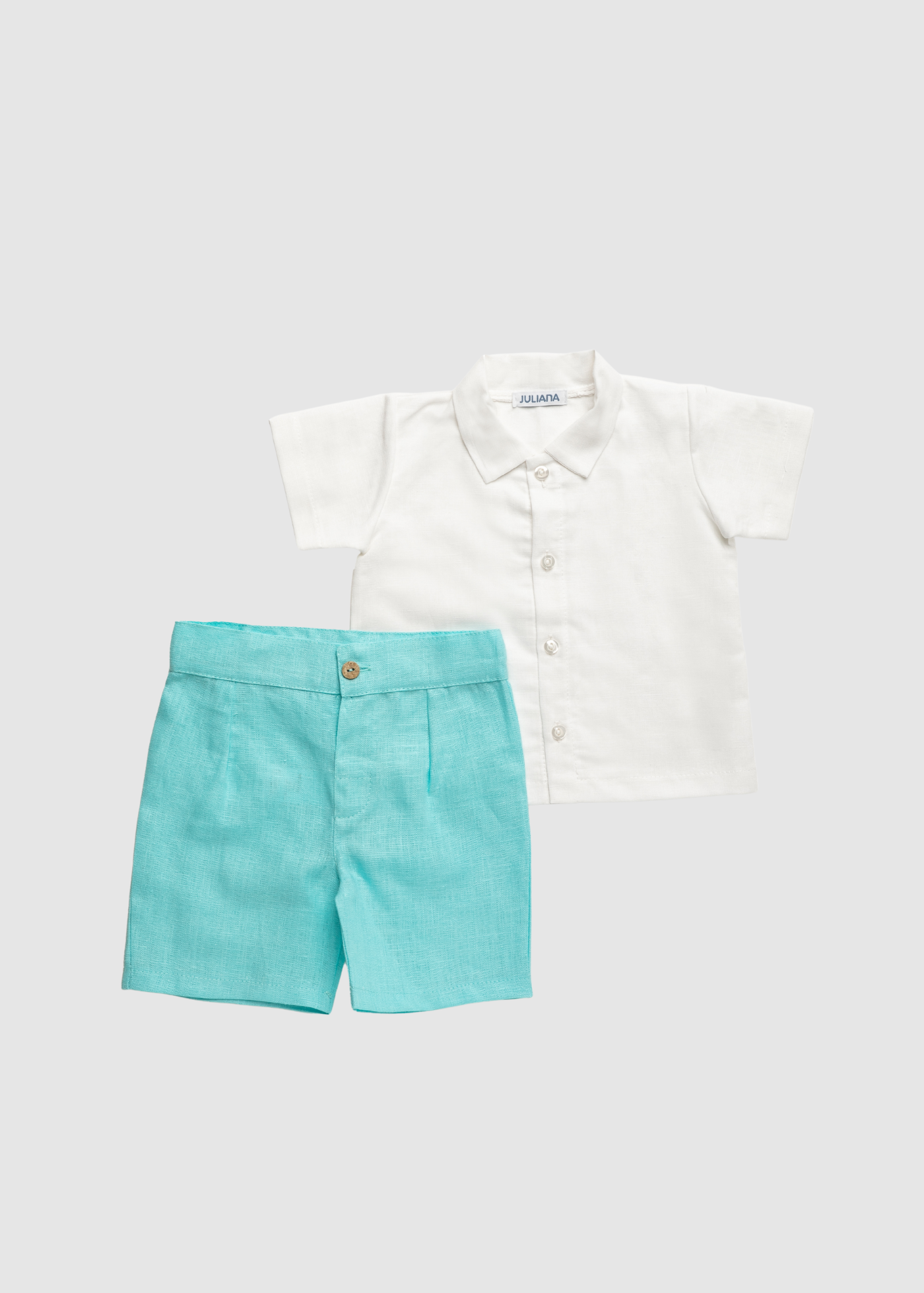 Conjunto Camisa Niño Lino