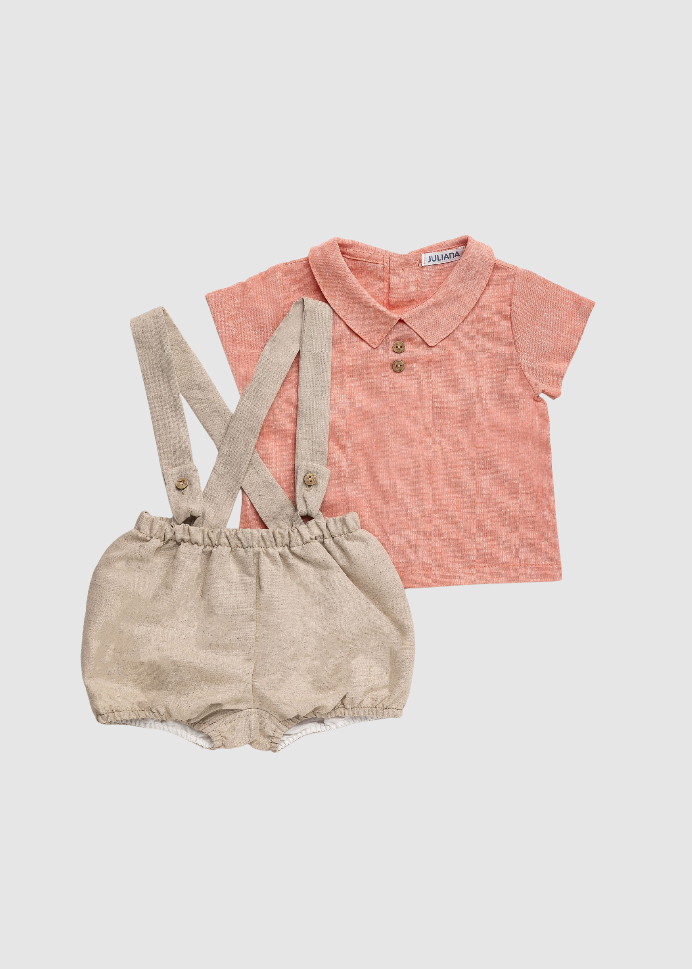 Peto Lino Con Camisa