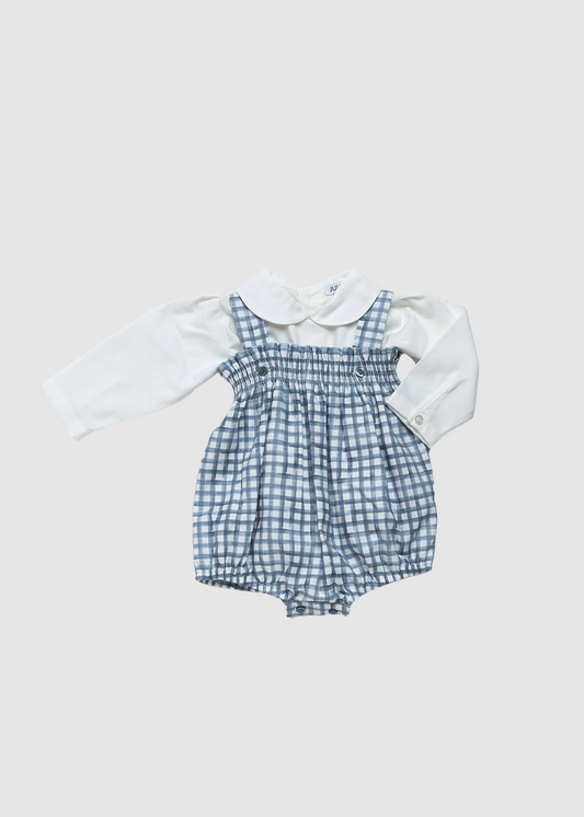 Pelele tirantes con camisa
