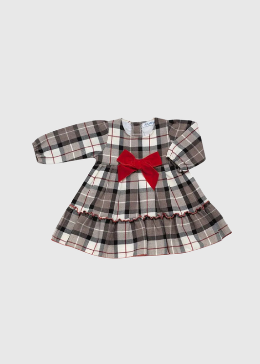 Vestido enterizo 2 volantes