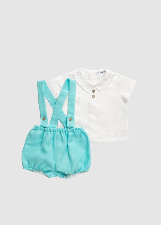Peto Lino Con Camisa