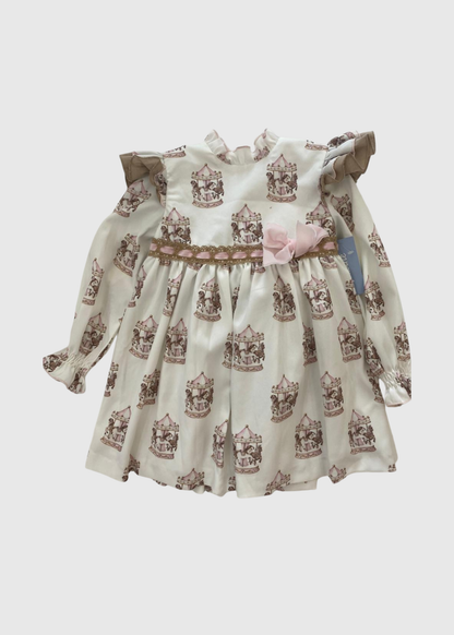 Vestido Princesa Carroza Volantes