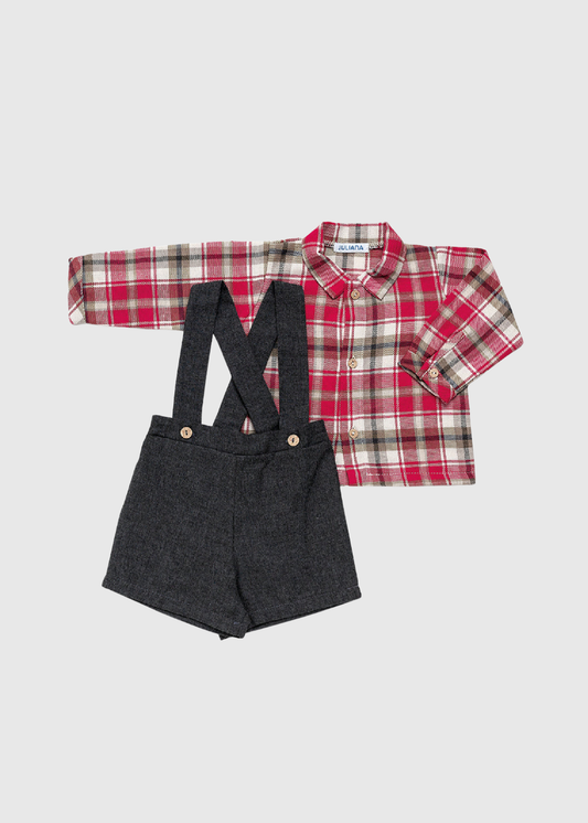 Conjunto tirantes niño pantalón