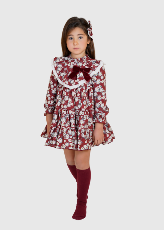 Vestido Canastero De Flores