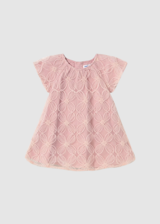 Vestido Tul Bordado